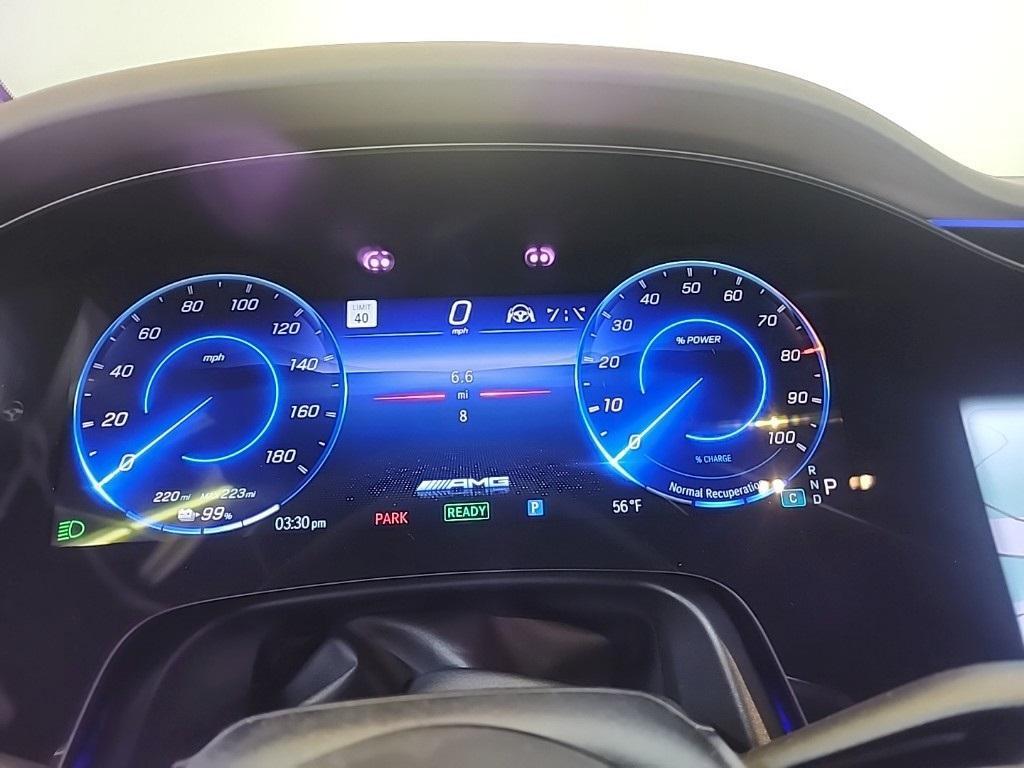 new 2025 Mercedes-Benz AMG EQE car, priced at $114,310