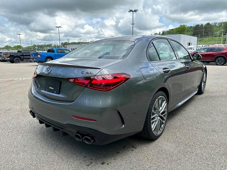 new 2024 Mercedes-Benz AMG C 43 car, priced at $74,570