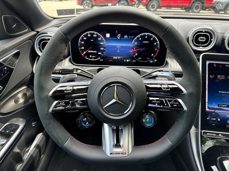 new 2024 Mercedes-Benz AMG C 43 car, priced at $74,570