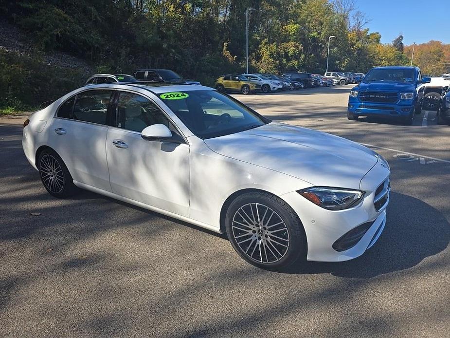 used 2024 Mercedes-Benz C-Class car, priced at $47,845