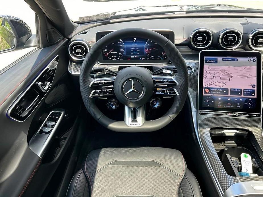 new 2024 Mercedes-Benz AMG C 43 car, priced at $70,925