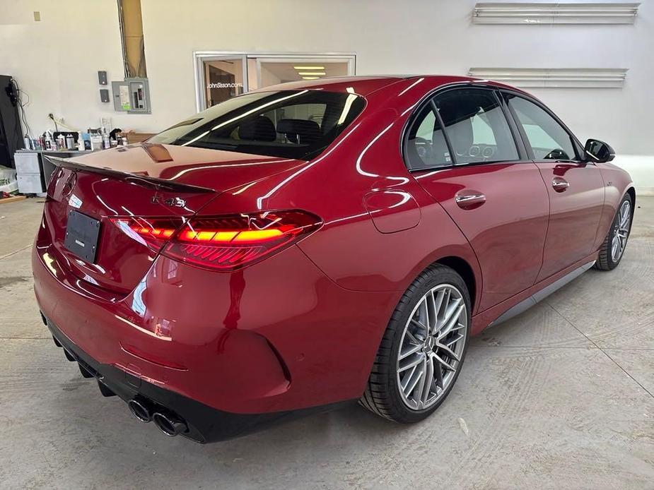 new 2025 Mercedes-Benz AMG C 43 car, priced at $73,775