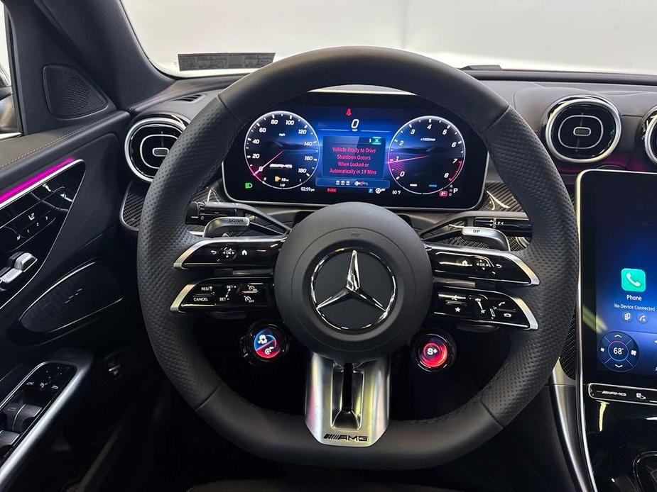 new 2025 Mercedes-Benz AMG C 43 car, priced at $73,775