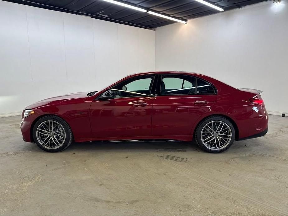 new 2025 Mercedes-Benz AMG C 43 car, priced at $73,775