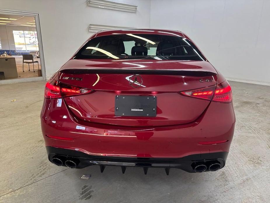 new 2025 Mercedes-Benz AMG C 43 car, priced at $73,775