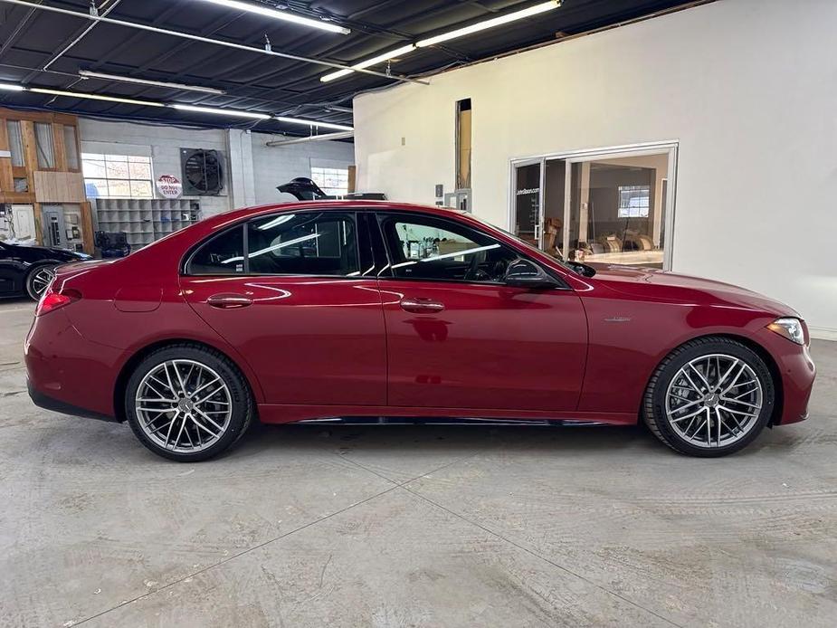 new 2025 Mercedes-Benz AMG C 43 car, priced at $73,775