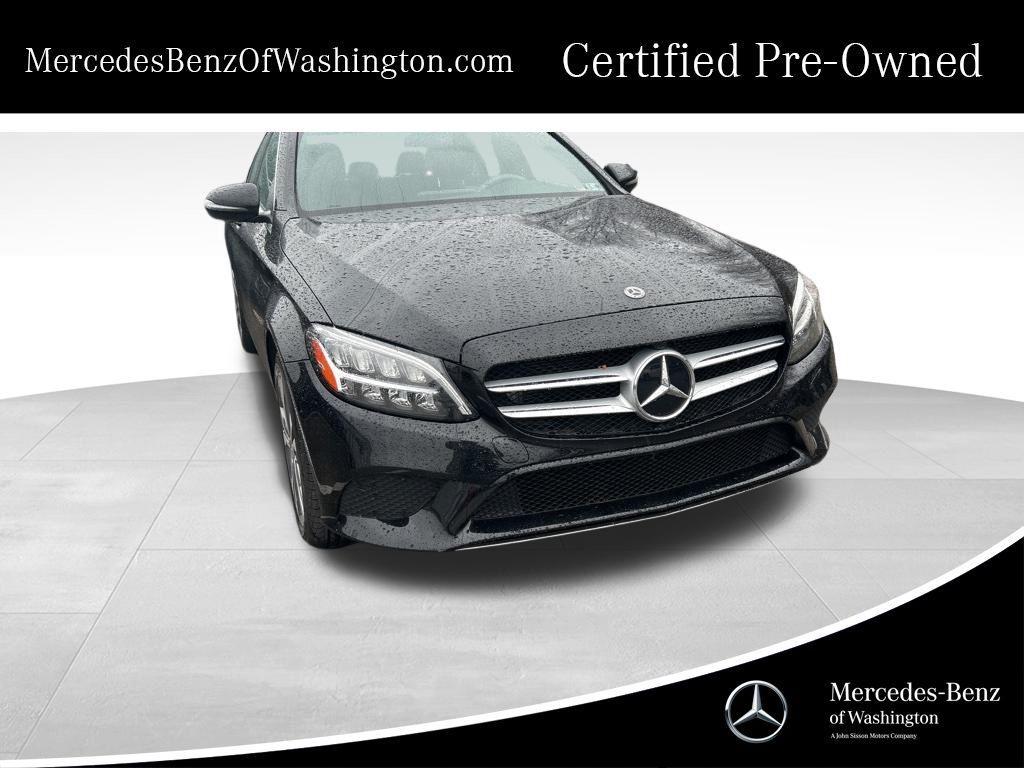 used 2021 Mercedes-Benz C-Class car, priced at $27,136