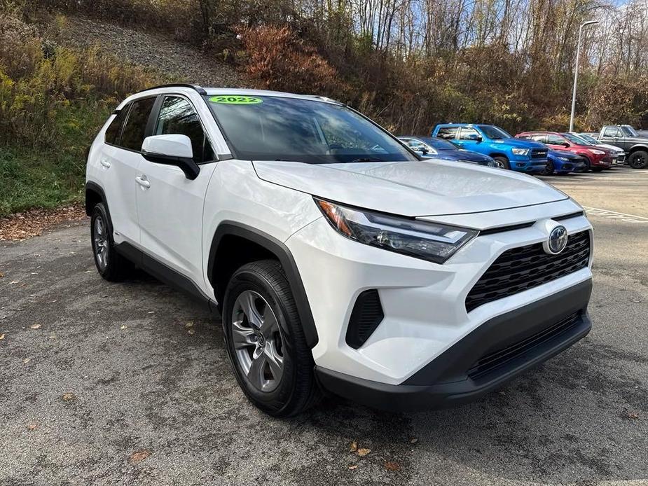 used 2022 Toyota RAV4 Hybrid car, priced at $30,018