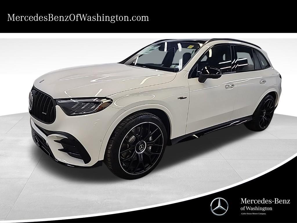 new 2025 Mercedes-Benz AMG GLC 63 car, priced at $95,890