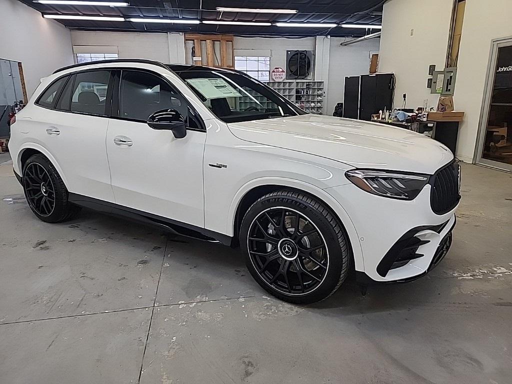 new 2025 Mercedes-Benz AMG GLC 63 car, priced at $95,890