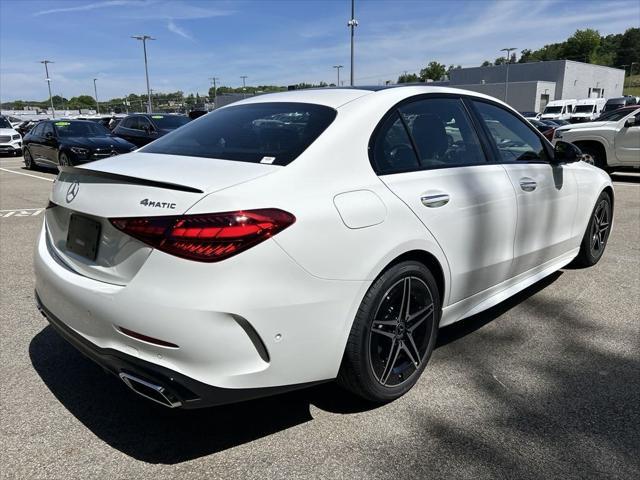 new 2024 Mercedes-Benz C-Class car, priced at $56,485