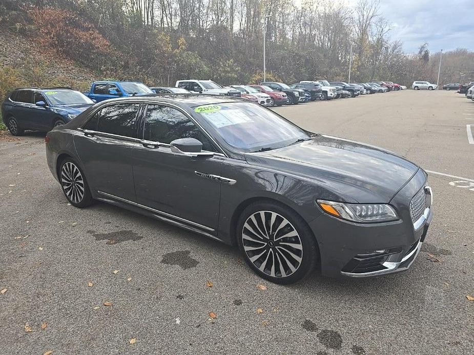 used 2020 Lincoln Continental car, priced at $36,054