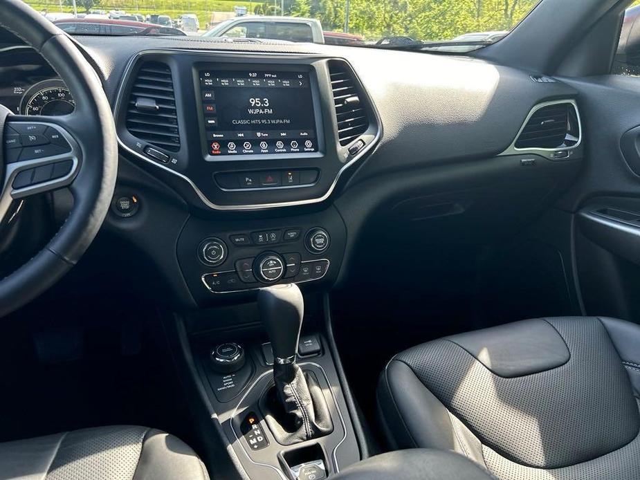 used 2021 Jeep Cherokee car, priced at $24,755