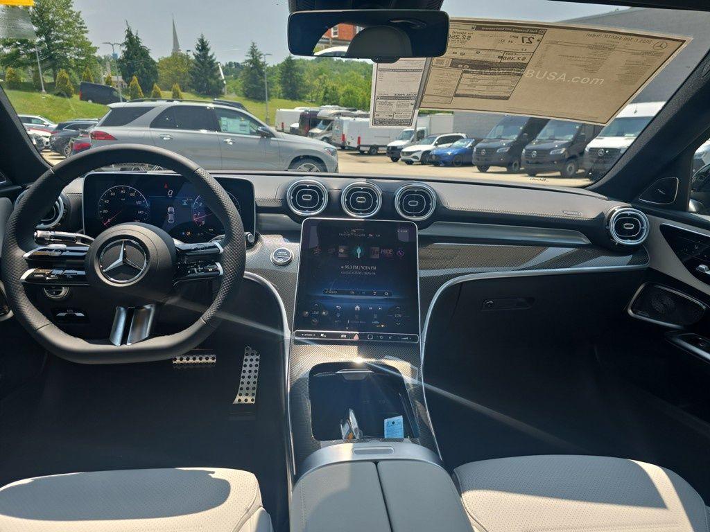new 2025 Mercedes-Benz C-Class car, priced at $58,205