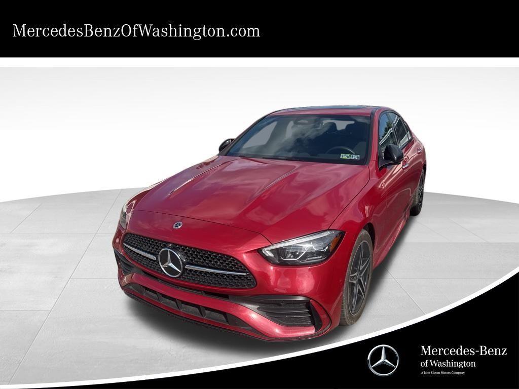 used 2024 Mercedes-Benz C-Class car, priced at $43,495