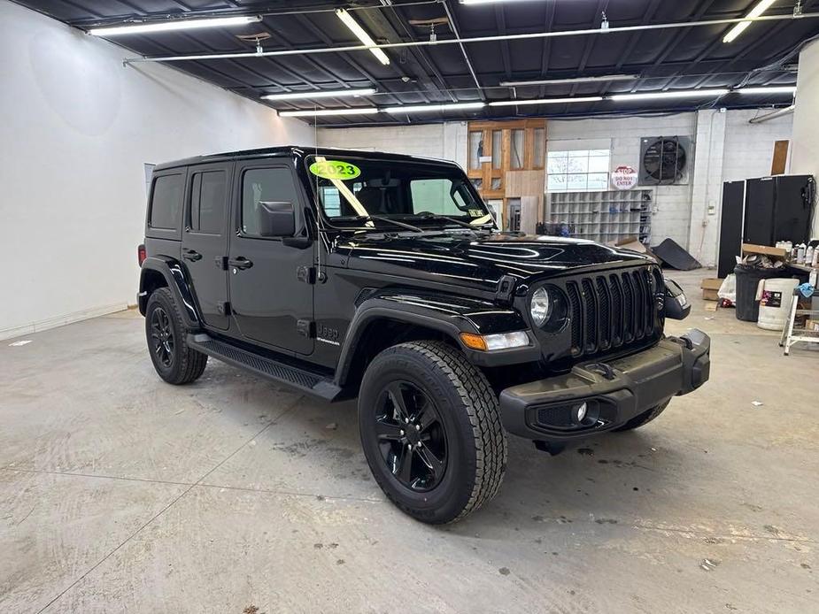 used 2023 Jeep Wrangler car, priced at $44,169