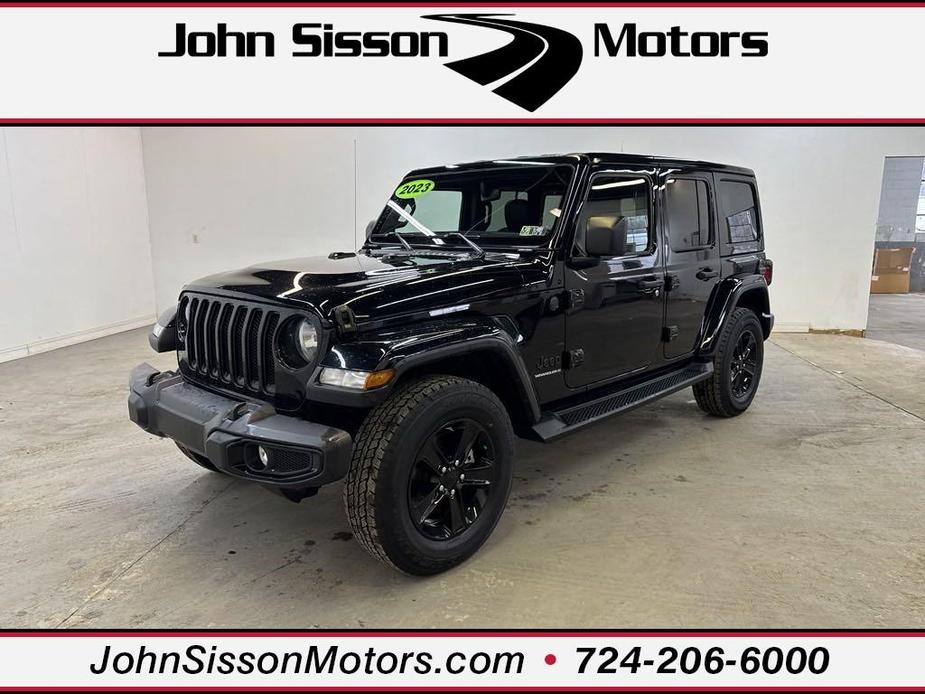 used 2023 Jeep Wrangler car, priced at $44,169