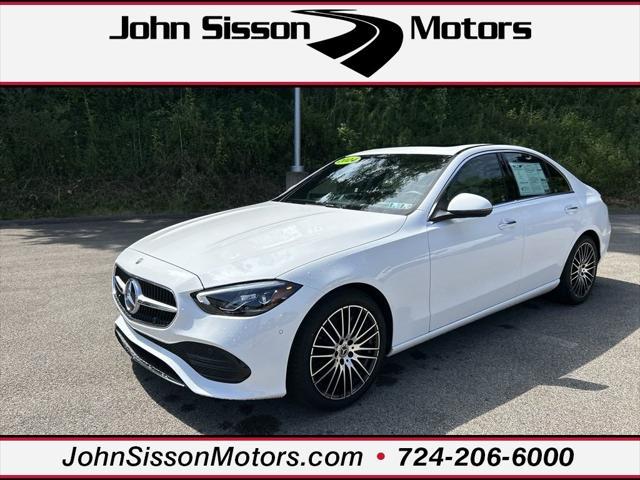 used 2024 Mercedes-Benz C-Class car, priced at $48,763