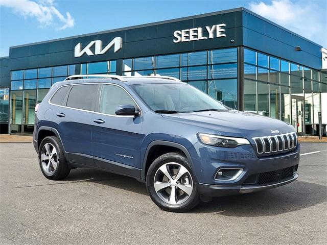 used 2021 Jeep Cherokee car, priced at $27,300