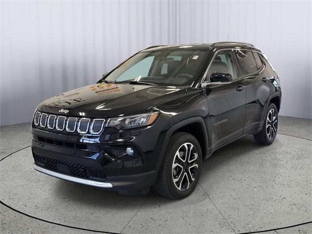 used 2022 Jeep Compass car, priced at $24,000