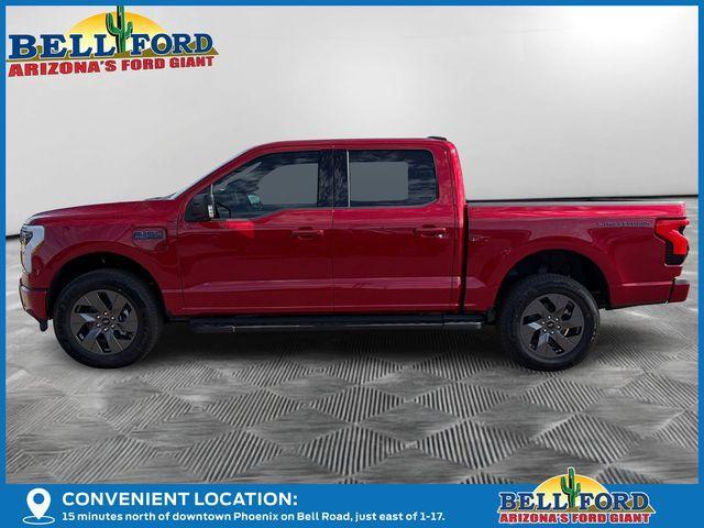 new 2025 Ford F-150 Lightning car, priced at $68,844