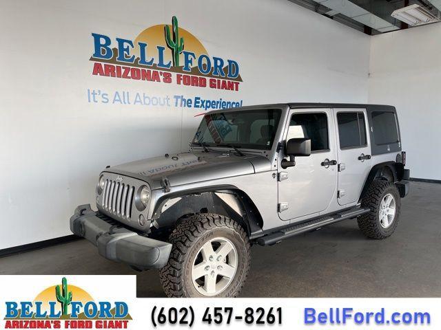 used 2016 Jeep Wrangler Unlimited car, priced at $18,488