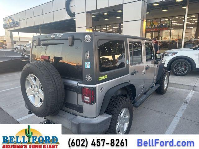 used 2016 Jeep Wrangler Unlimited car, priced at $18,488