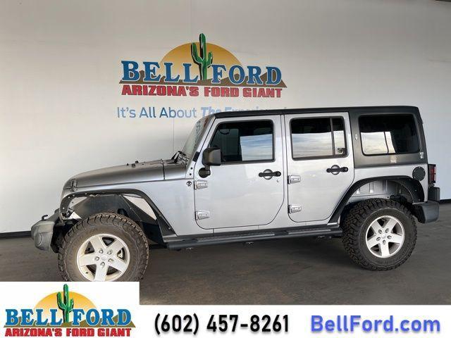 used 2016 Jeep Wrangler Unlimited car, priced at $18,488