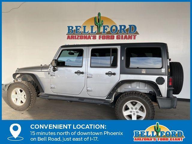 used 2016 Jeep Wrangler Unlimited car, priced at $18,488