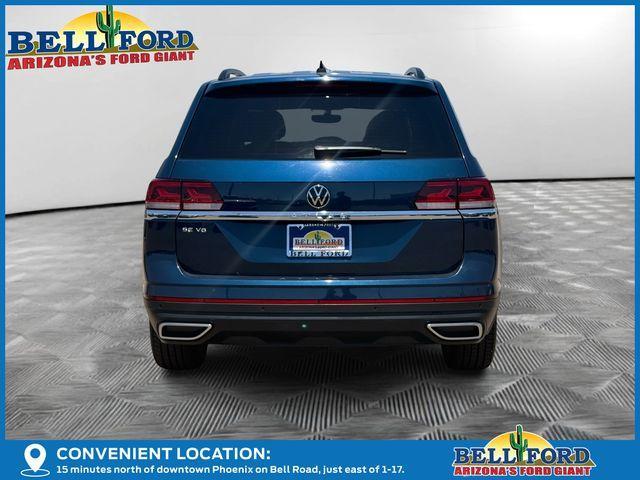 used 2021 Volkswagen Atlas car, priced at $25,488