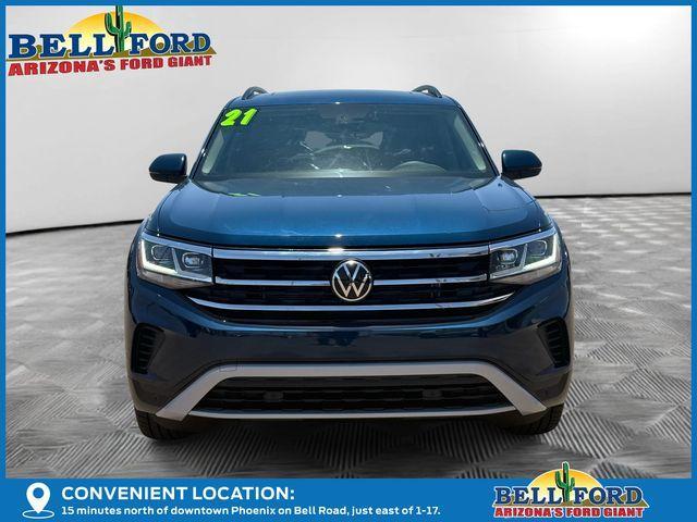 used 2021 Volkswagen Atlas car, priced at $25,488