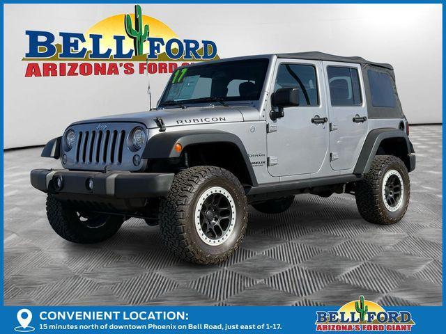 used 2017 Jeep Wrangler Unlimited car, priced at $27,688