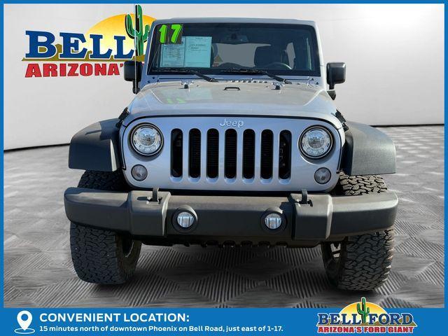 used 2017 Jeep Wrangler Unlimited car, priced at $27,688