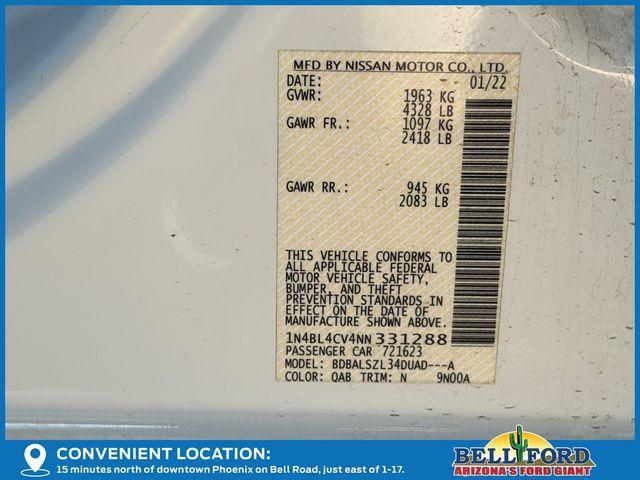 used 2022 Nissan Altima car, priced at $19,252