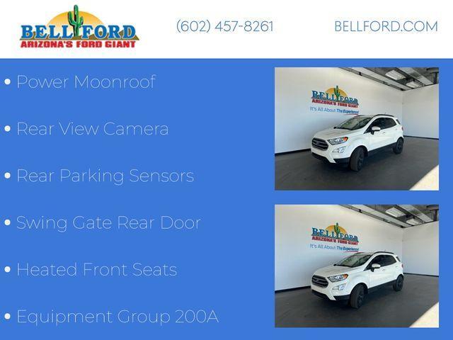 used 2021 Ford EcoSport car, priced at $17,140