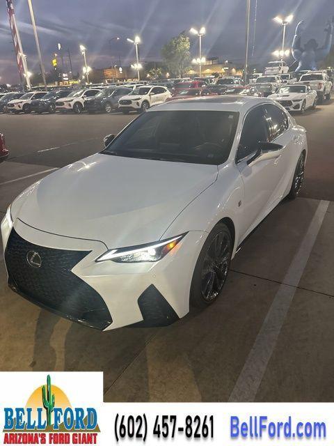 used 2024 Lexus IS 350 car, priced at $46,988