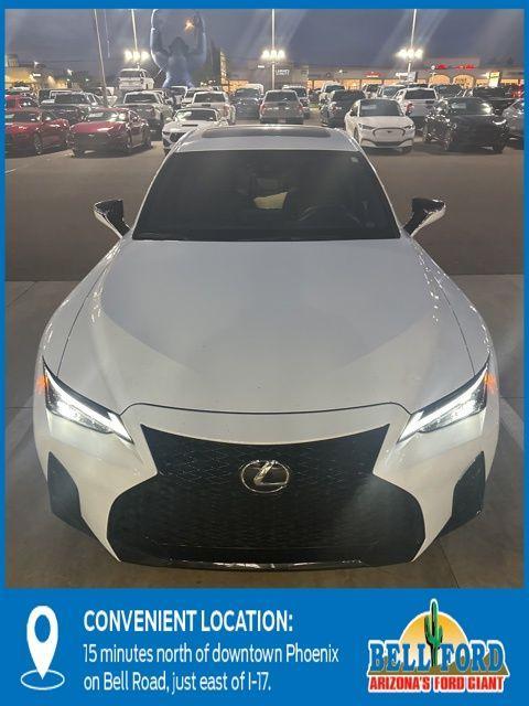 used 2024 Lexus IS 350 car, priced at $46,988