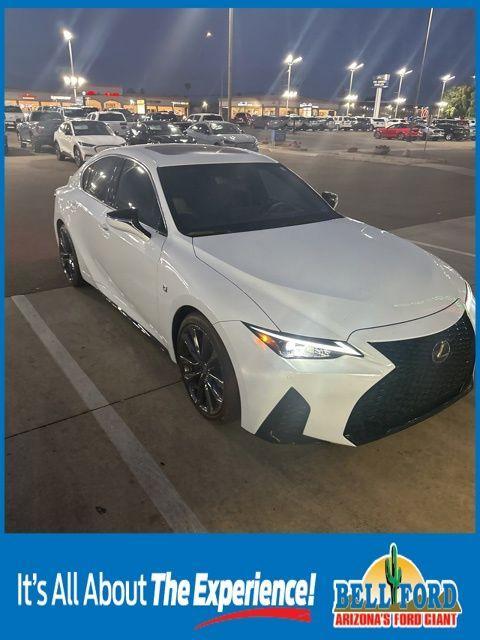 used 2024 Lexus IS 350 car, priced at $46,988