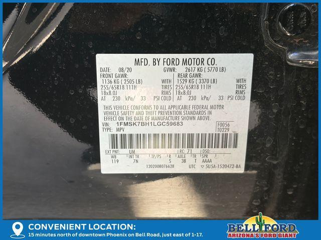 used 2020 Ford Explorer car, priced at $17,908