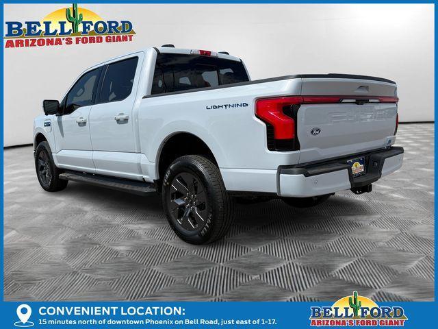 new 2025 Ford F-150 Lightning car, priced at $75,922
