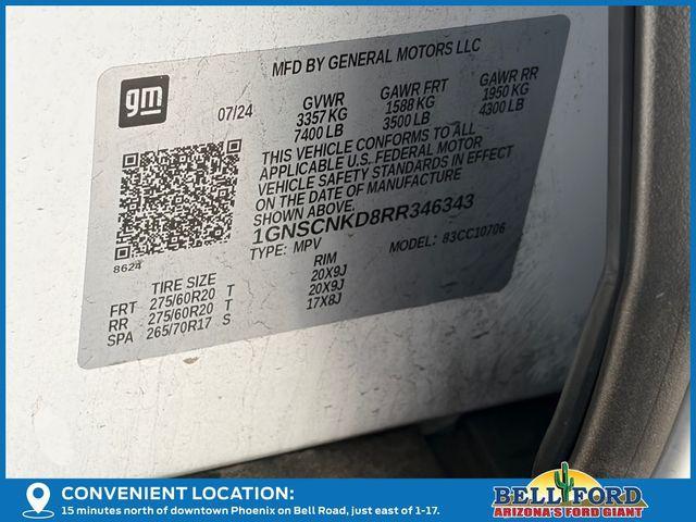 used 2024 Chevrolet Tahoe car, priced at $57,998