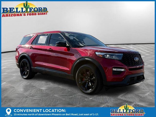 used 2022 Ford Explorer car, priced at $34,900