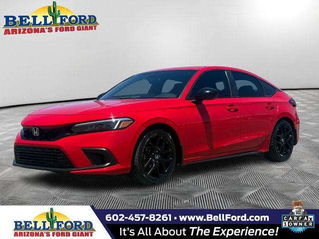 used 2022 Honda Civic car, priced at $21,788