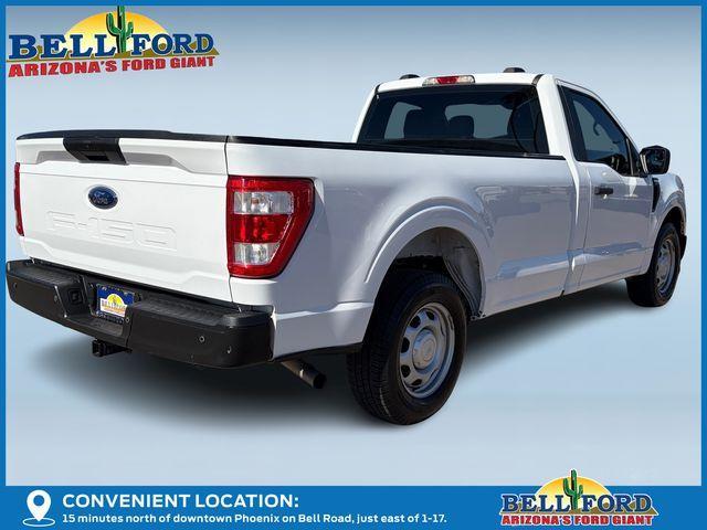 used 2021 Ford F-150 car, priced at $18,148