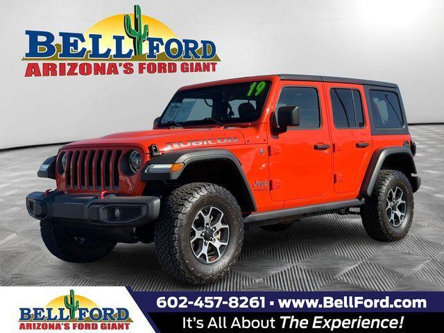 used 2019 Jeep Wrangler Unlimited car, priced at $32,688