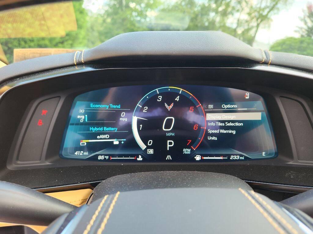 used 2025 Chevrolet Corvette E-Ray car, priced at $119,000