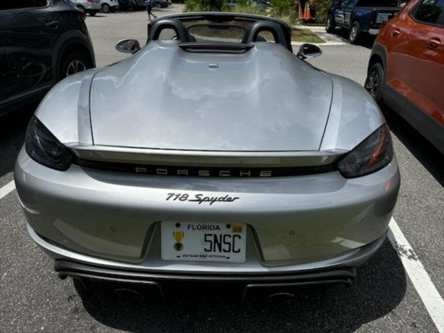 used 2022 Porsche 718 Spyder car, priced at $129,900