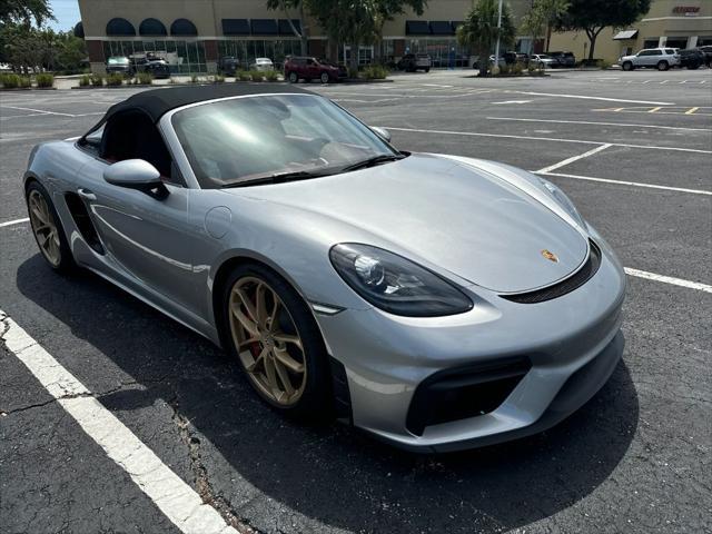 used 2022 Porsche 718 Spyder car, priced at $129,900