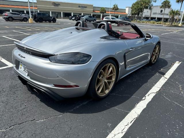 used 2022 Porsche 718 Spyder car, priced at $129,900