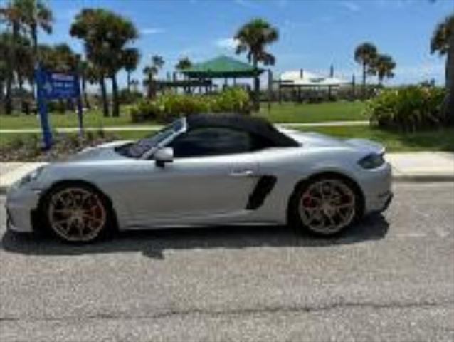 used 2022 Porsche 718 Spyder car, priced at $129,900